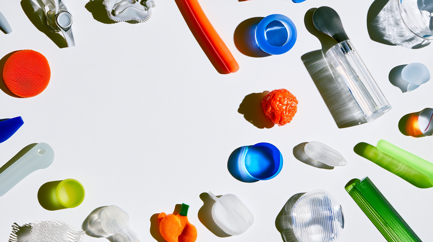 Curated collection of unusual consumer product forms and design objects